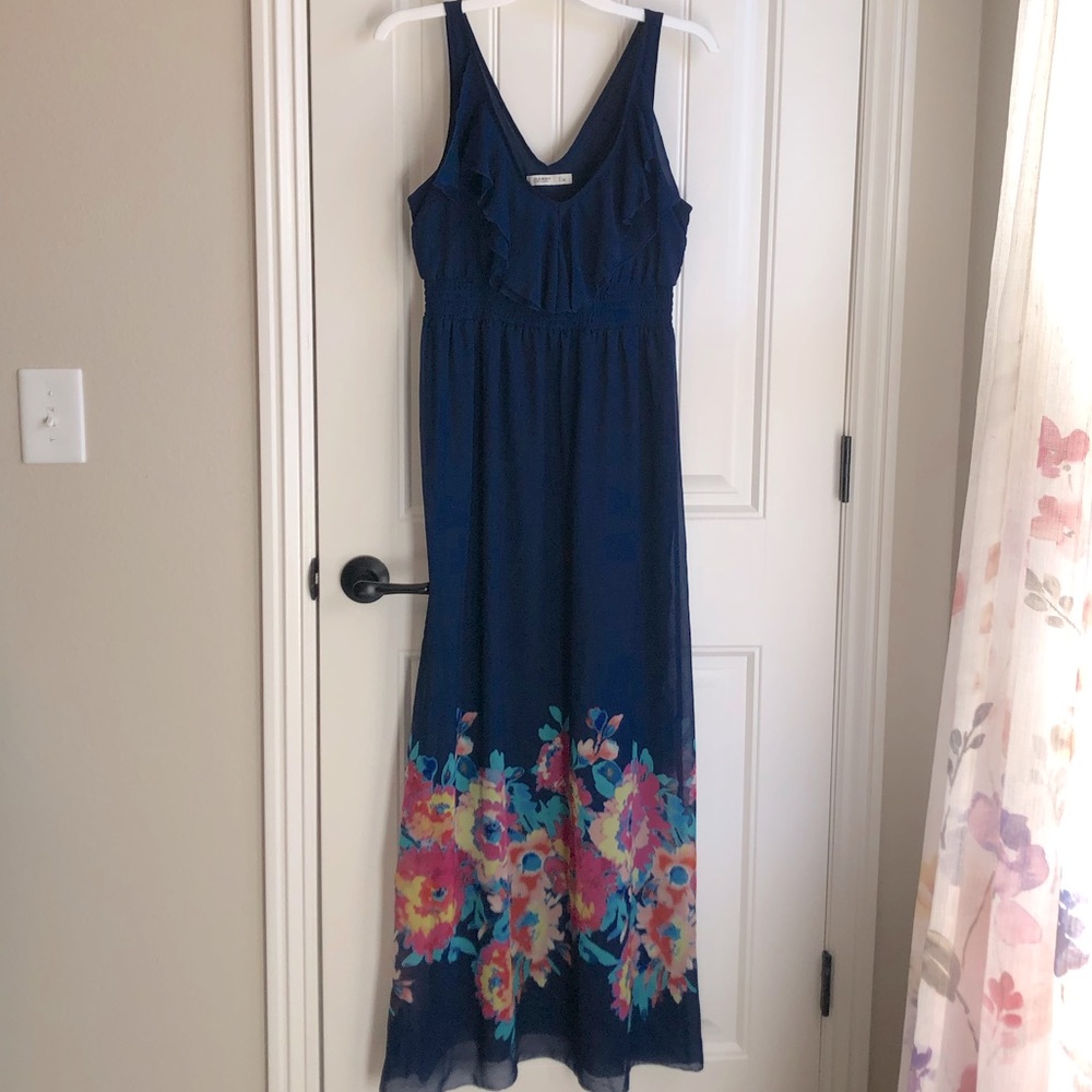 Old navy flowy maxi dress size M